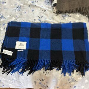 Woolrich Made in Italy throw blanket.  NWT
